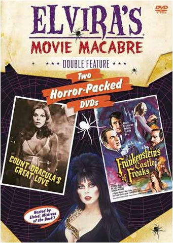 Elvira s Movie Macabre - Count Dracula s Great Love/Frankenstein s Castle Of Freaks(Double Feature) DVD Movie 