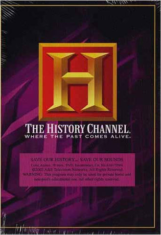 Save Our History-Save Our Sounds (The History Channel) DVD Movie 