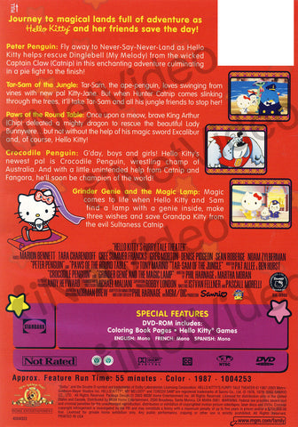 Hello Kitty - Hello Kitty Saves the Day (MGM) (Bilingual) DVD Movie 
