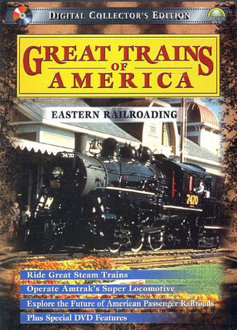Great Trains of America - Eastern Railroading DVD Movie 