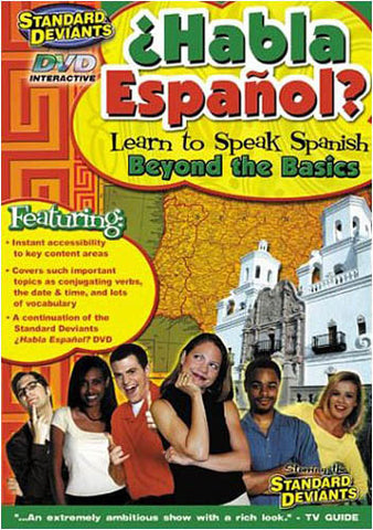 Standard Deviants - Habla Espanol - Learn To Speak Spanish - Beyond the Basics DVD Movie 
