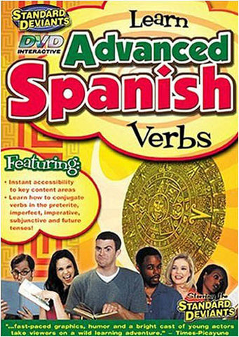 Standard Deviants - Learn Advanced Spanish - Verbs DVD Movie 