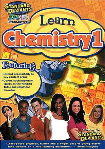 Standard Deviants - Learn Chemistry 1 DVD Movie 