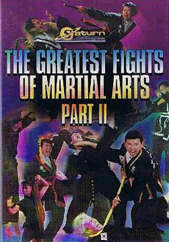 The Greatest Fights of Martial Arts Part II DVD Movie 