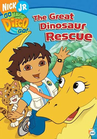 Go Diego Go! - The Great Dinosaur Rescue DVD Movie 
