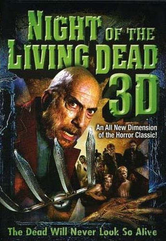 Night of the Living Dead - 3D (Jeff Broadstreet) ** NOT 2D Version** DVD Movie 