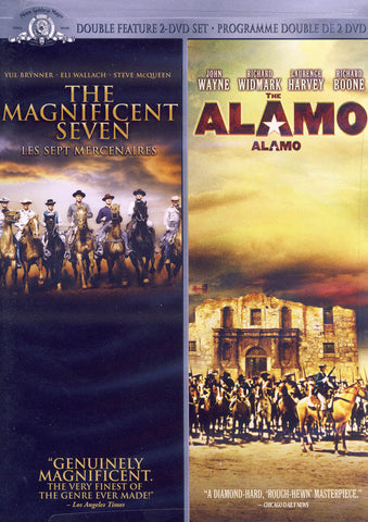 The Magnificent Seven / The Alamo (Double Feature) (Bilingual) DVD Movie 