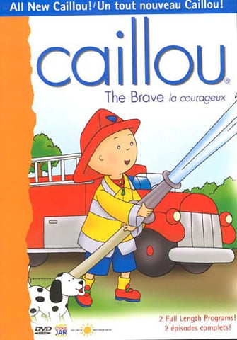 Caillou - The Brave (La courageux) DVD Movie 