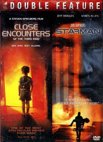 Close Encounters of the Third Kind / Starman (Double Feature) DVD Movie 