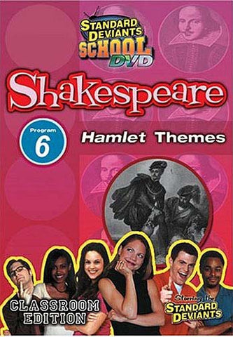 Standard Deviants School - Shakespeare - Program 6 - Hamlet Themes DVD Movie 
