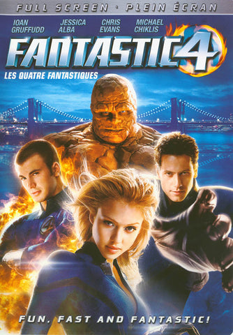 Fantastic Four (Full Screen Edition) (Bilingual) DVD Movie 