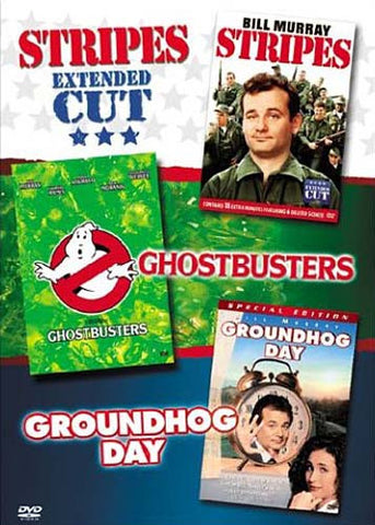 Groundhog Day/Ghostbusters/Stripes (Boxset) DVD Movie 