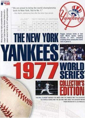 The New York Yankees 1977 World Series Collector's Edition (Boxset) DVD Movie 