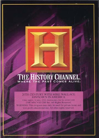 20th Century with Mike Wallace - Hispanics in America (History Channel) DVD Movie 