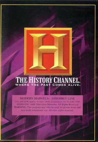 Modern Marvels - Assembly Line - The History Channel DVD Movie 