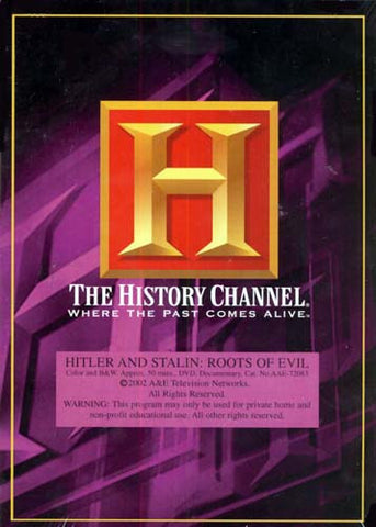 Hitler and Stalin - Roots of Evil - The History Channel DVD Movie 