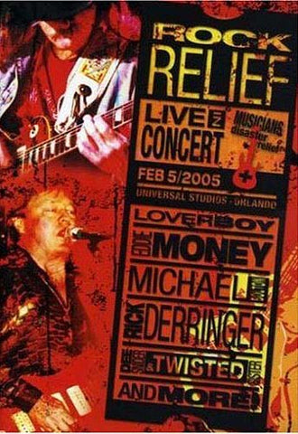 Rock Relief - Live In Concert DVD Movie 
