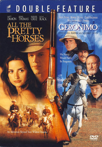 All the Pretty Horses / Geronimo (Double Feature) DVD Movie 