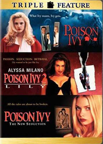 Poison Ivy / Poison Ivy 2 - Lily / Poison Ivy - The New Seduction (Triple Features) (Bilingual) DVD Movie 