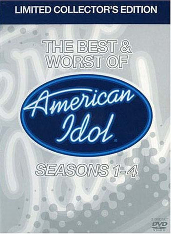The Best and Worst of American Idol Season 1-4(Limited Collector 's Edition) (Boxset) DVD Movie 