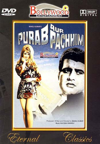 Purab Aur Pachhim (Original Hindi Songs with English subtitle) DVD Movie 