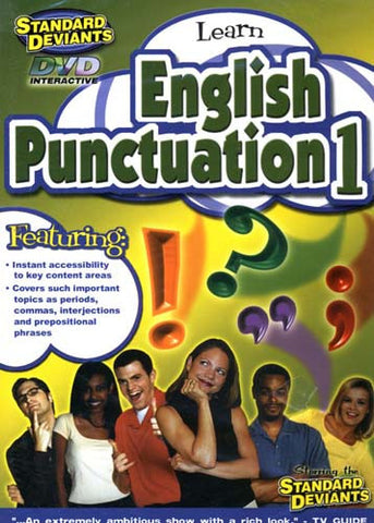 Standard Deviants: Learn English Punctuation 1 DVD Movie 