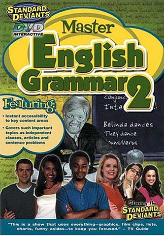 Standard Deviants - Master English Grammar 2 DVD Movie 