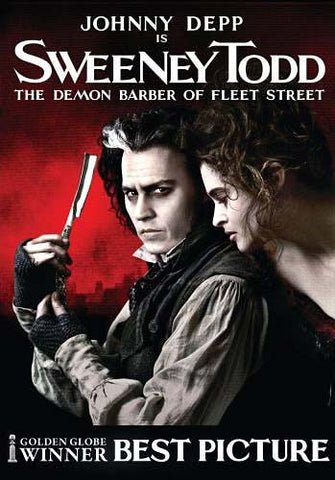 Sweeney Todd - The Demon Barber of Fleet Street (Johnny Depp) (Bilingual) DVD Movie 