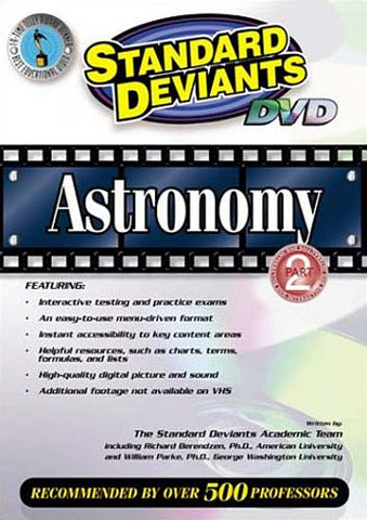Standard Deviants - Astronomy, Part 2 DVD Movie 