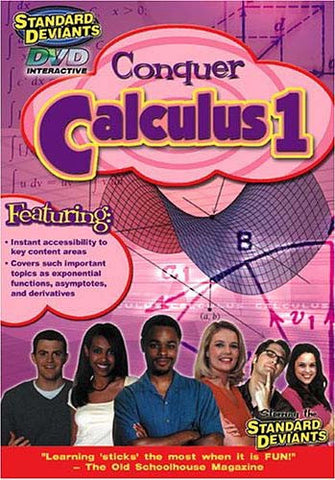 Standard Deviants - Conquer Calculus 1 DVD Movie 