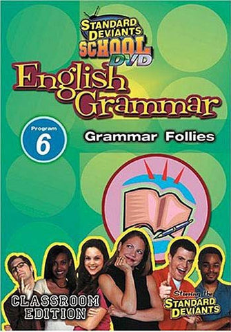 Standard Deviants School - English Grammar - Program 6 - Grammar Follies DVD Movie 
