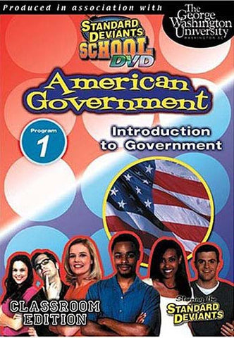 Standard Deviants School - American Government, Program 1 - Introduction to Government DVD Movie 
