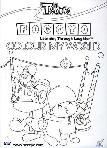 Pocoyo - Colour My World - Learning Through Laughter DVD Movie 