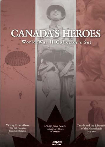 Canada's Heroes World War II (2) Collector's Set (Boxset) DVD Movie 