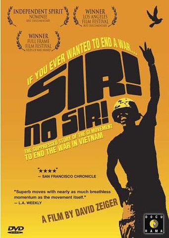 Sir! No Sir! - The Suppressed Story of the GI Movement to End the War in Vietnam DVD Movie 