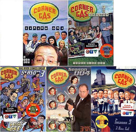 Corner Gas - Season 1, 2, 3, 4 and 5 (5 pack) DVD Movie 