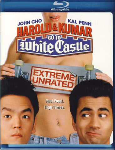 Harold And Kumar Go to White Castle (Extreme Unrated) (Blu-ray) BLU-RAY Movie 