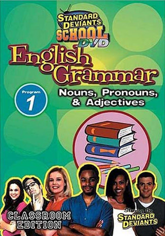 Standard Deviants School - English Grammar - Program 1 - Nouns, Pronouns and Adjectives DVD Movie 