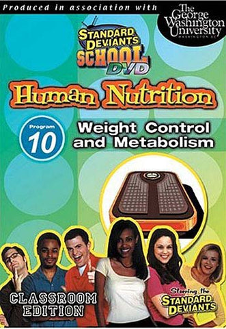 Standard Deviants School - Human Nutrition - Program 10 - Weight Control and Metabolism DVD Movie 
