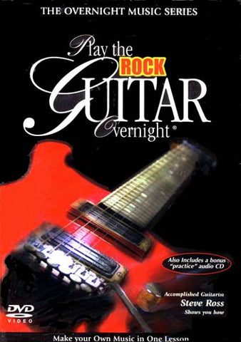 Play the Rock Guitar Overnight (With Bonus Practice CD) DVD Movie 