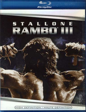 Rambo III (3) (Blu-ray) (Maple) BLU-RAY Movie 