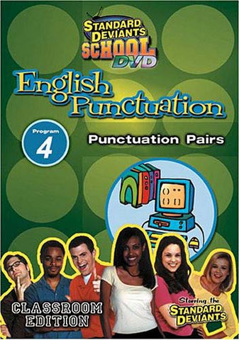 Standard Deviants School - English Punctuation - Program 4 - Punctuation Pairs DVD Movie 