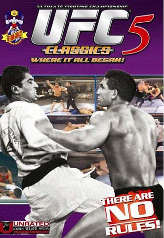 UFC - Ultimate Fighting Championship Classics - Vol. 5 (LG) DVD Movie 