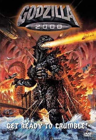 Godzilla 2000 DVD Movie 