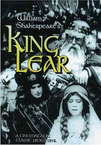 King Lear - William Shakespeare's (Silent with musical score) DVD Movie 