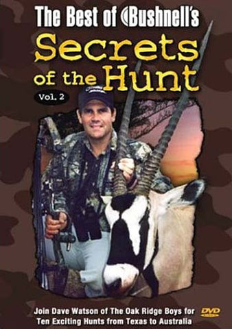 The Best of Bushnell s Secrets of the Hunt, Vol. 2 DVD Movie 