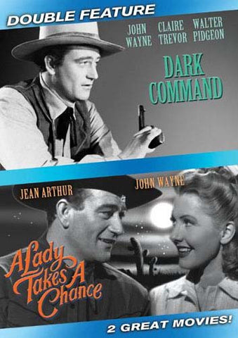 Dark Command / A Lady Takes A Chance (Double Feature) DVD Movie 