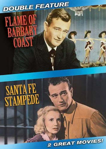 Flame Of Barbary Coast / Santa Fe Stampede (Double Feature) DVD Movie 