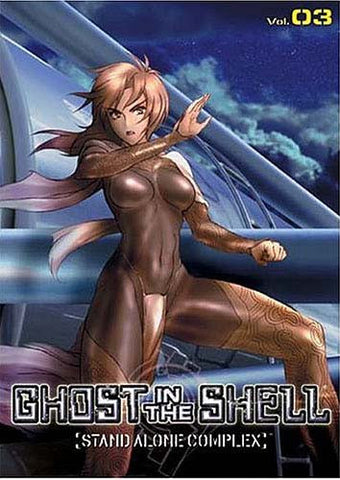 Ghost in the Shell - Stand Alone Complex - Volume 03 DVD Movie 
