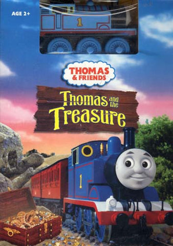 Thomas the Friends - Thomas and the Treasure (With Wooden Train Toy) (Boxset) DVD Movie 
